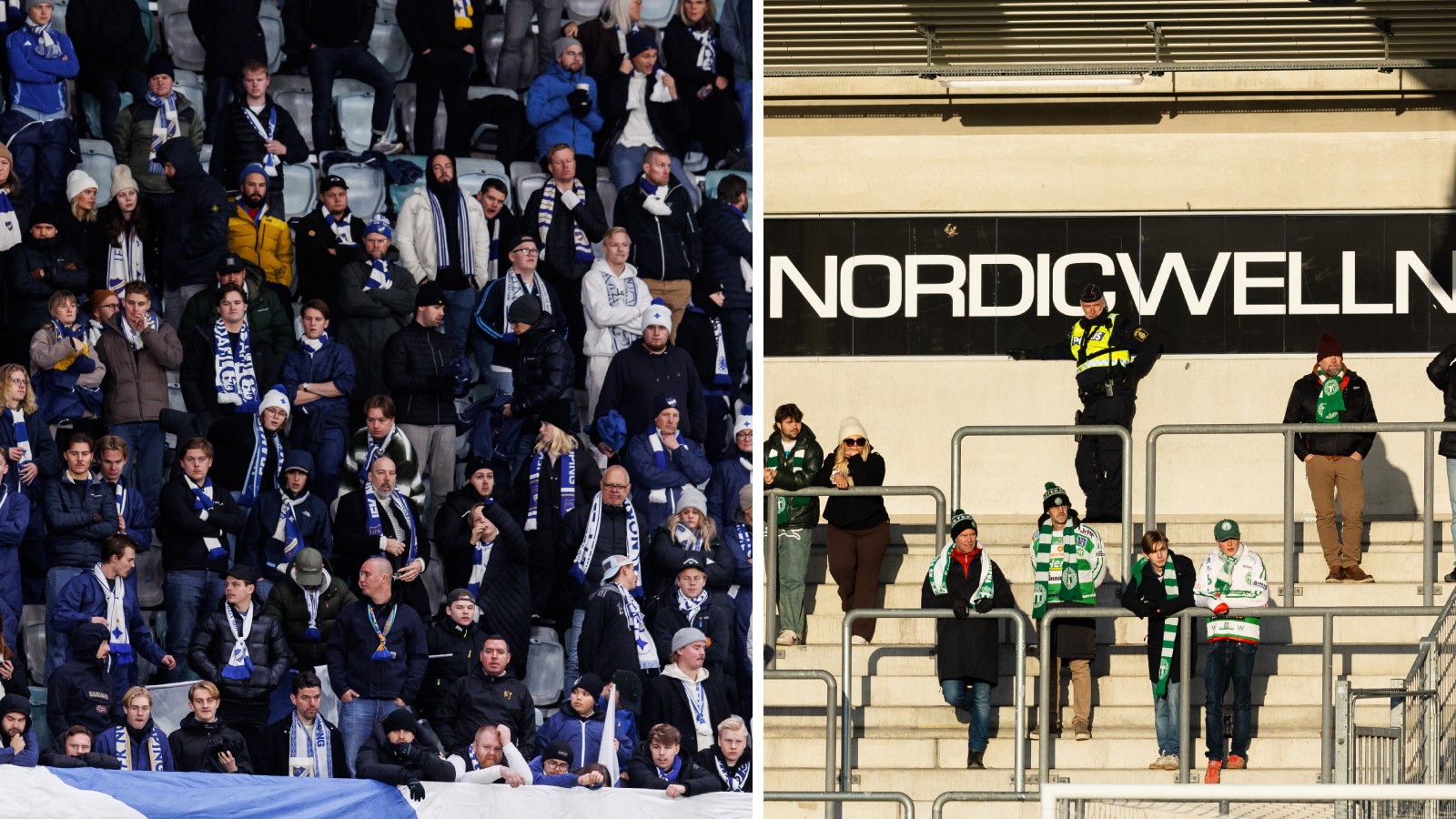 Polisen väntas vara på plats i Blåvitts klack