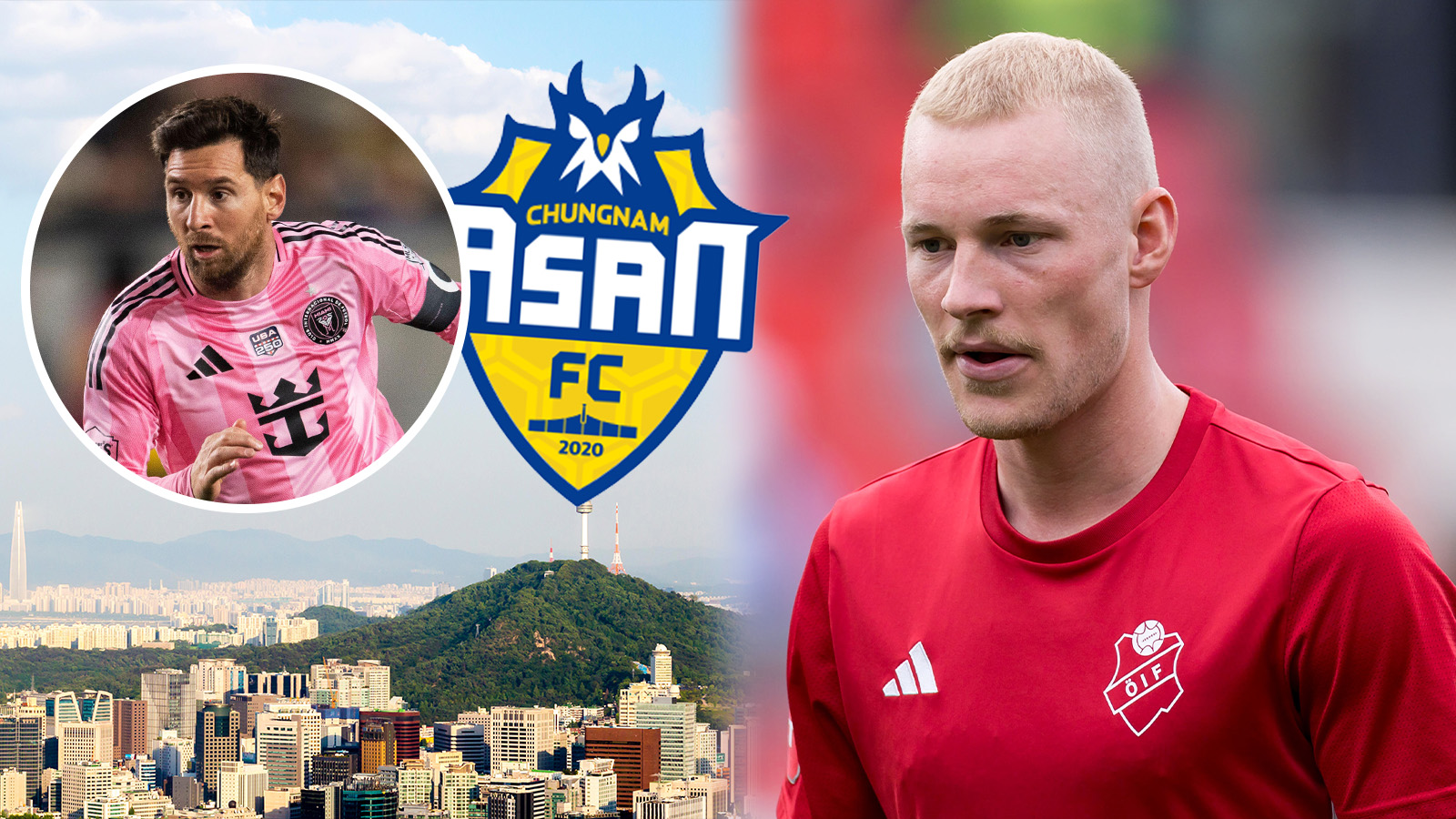 Hårda kravbilden i Sydkorea: “De trodde att jag var Messi”