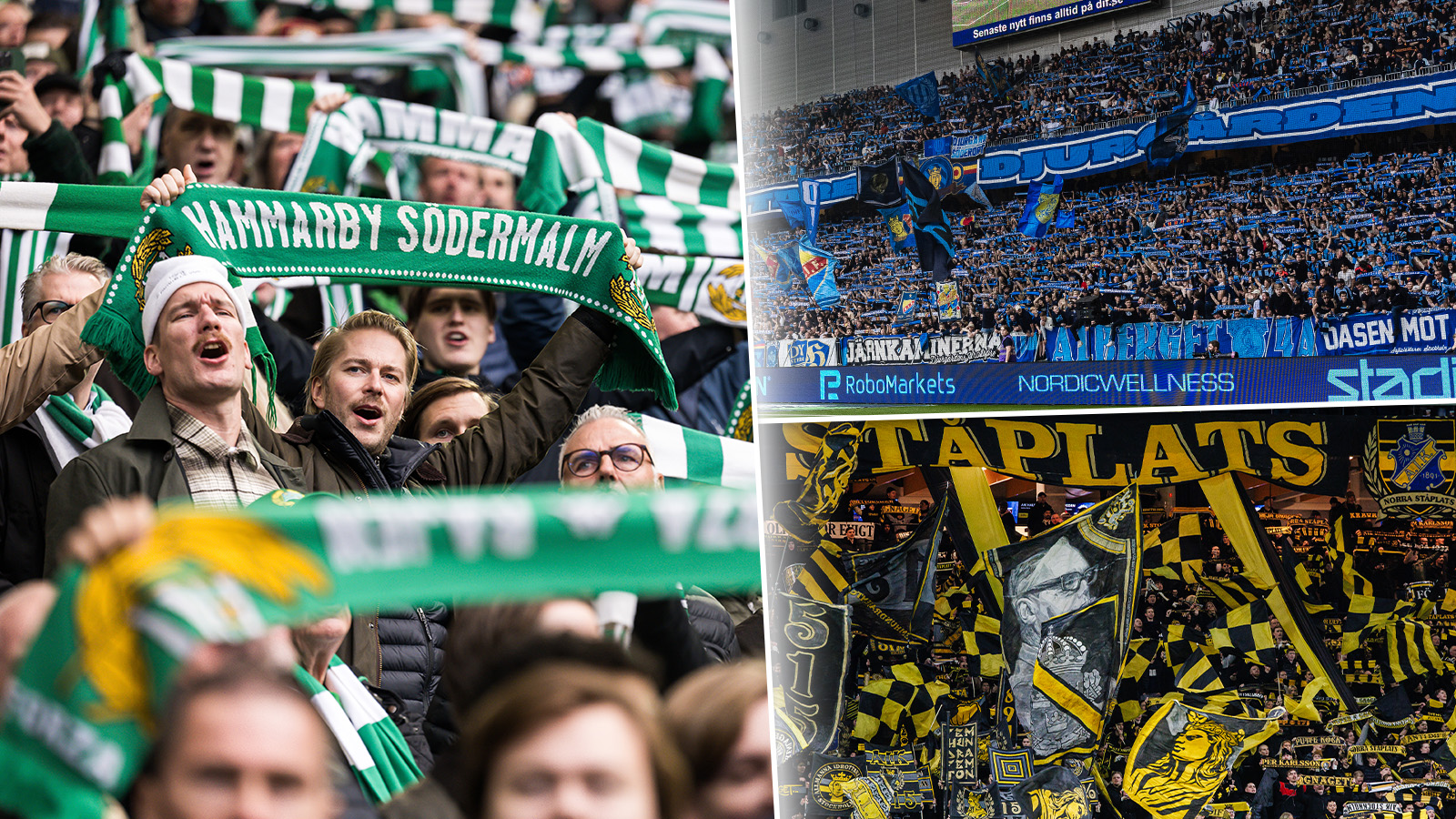 Här vinner Bajen mot Djurgården och AIK – igen