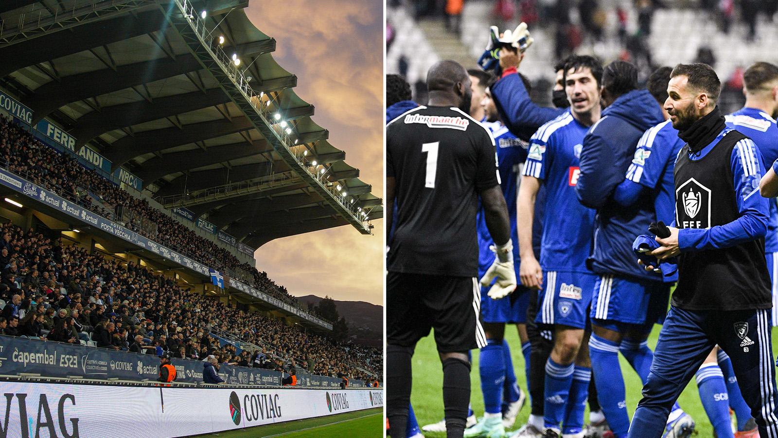 Kaos i Ligue 2 – supportrar stormade omklädningsrum