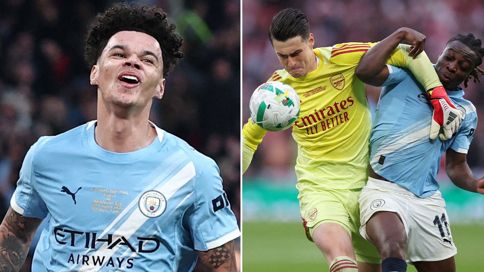 Manchester City ligacupmästare – efter jättetavla
