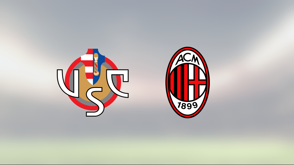 Uddamålsseger för Milan som besegrade Cremonese