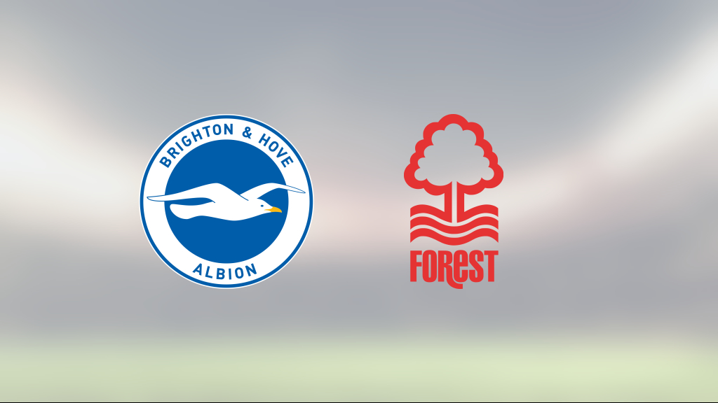 Brighton vann mot Nottingham Forest på The American Express Community Stadium