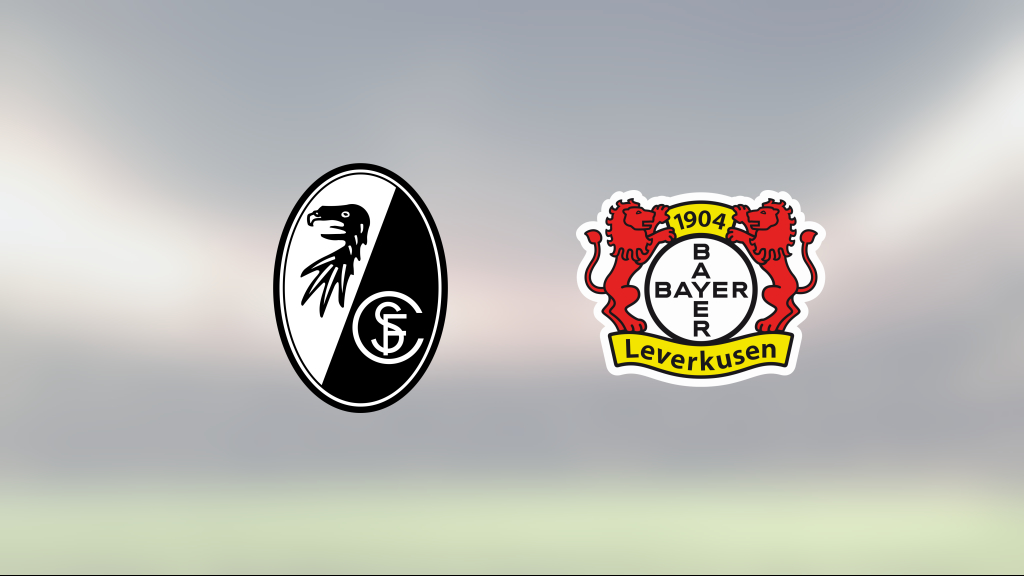 Freiburg kryssade hemma mot Bayer Leverkusen