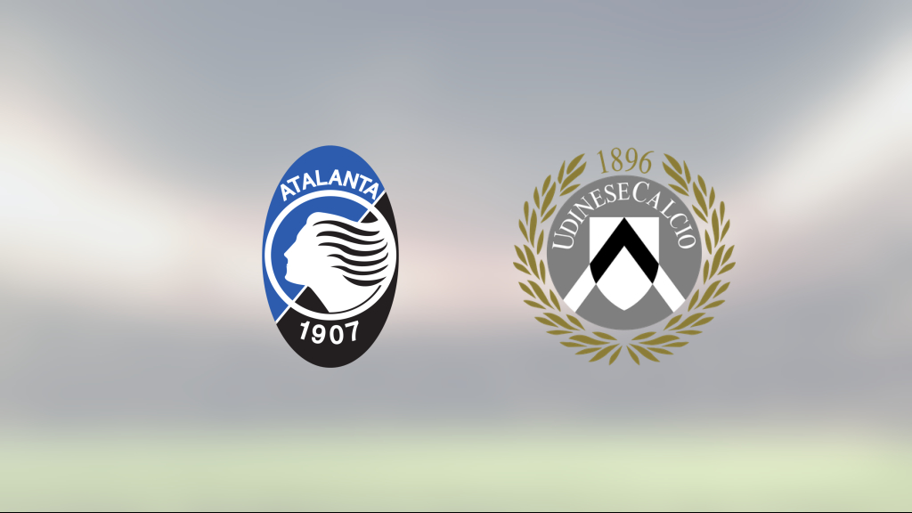 En poäng hemma mot Udinese för Atalanta