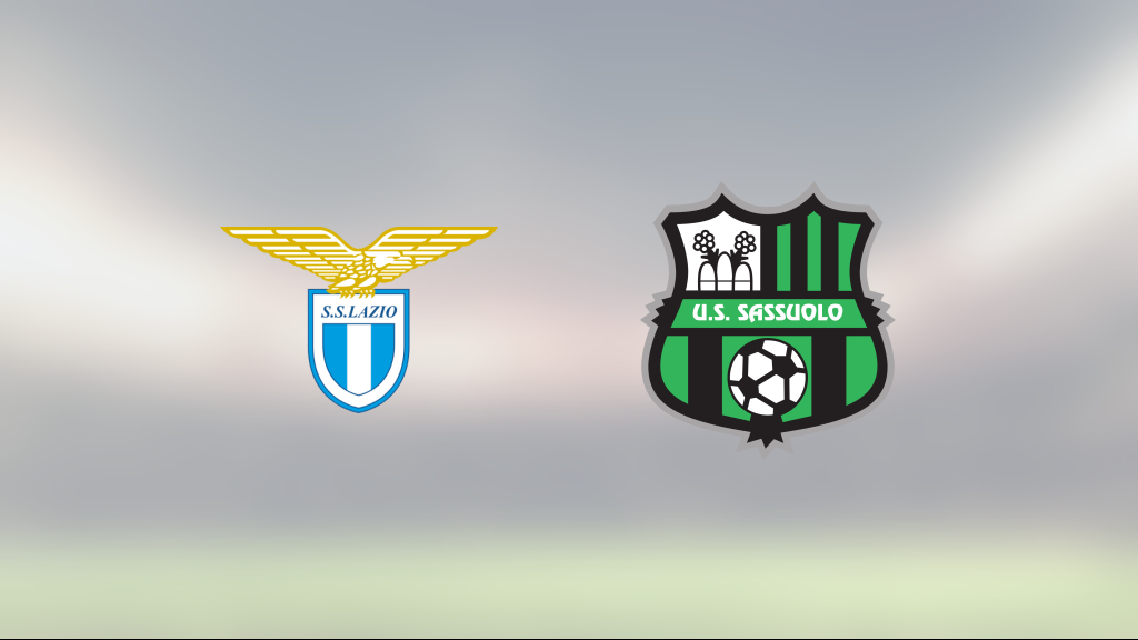 Lazio vann efter kanonstart mot Sassuolo