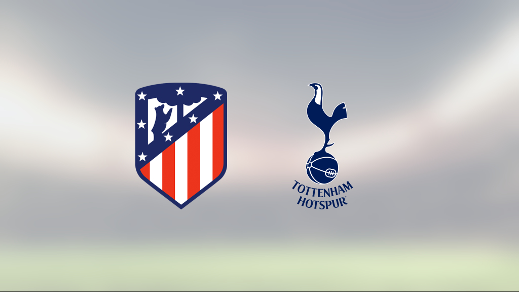Första roden till Atletico Madrid efter seger mot Tottenham