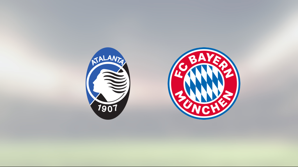 Första roden till Bayern München efter seger mot Atalanta