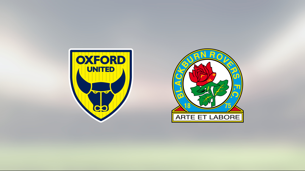 Jamie Donley gjorde avgörande målet för Oxford United mot Blackburn