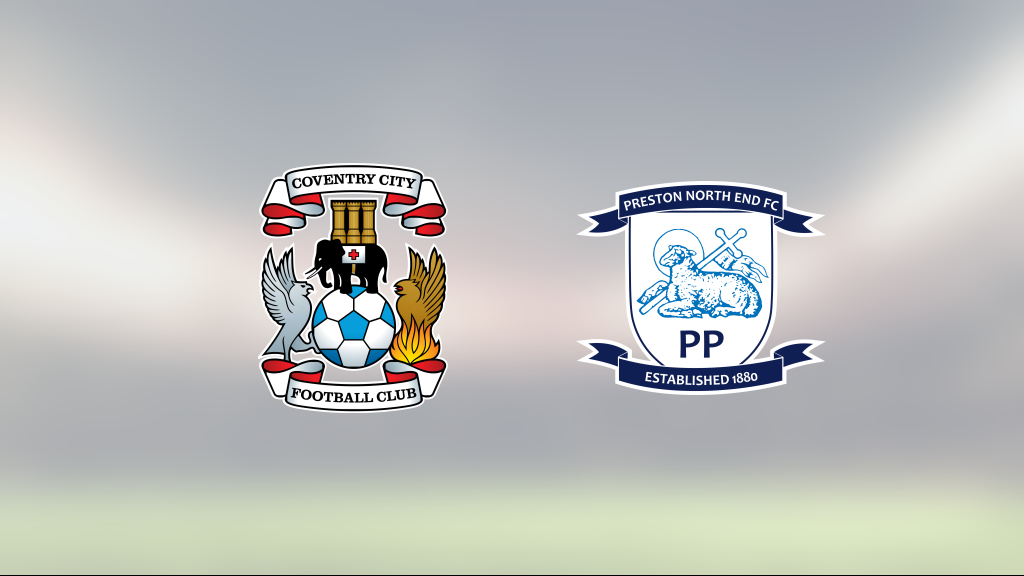 Formstarka Coventry vann mot Preston North End