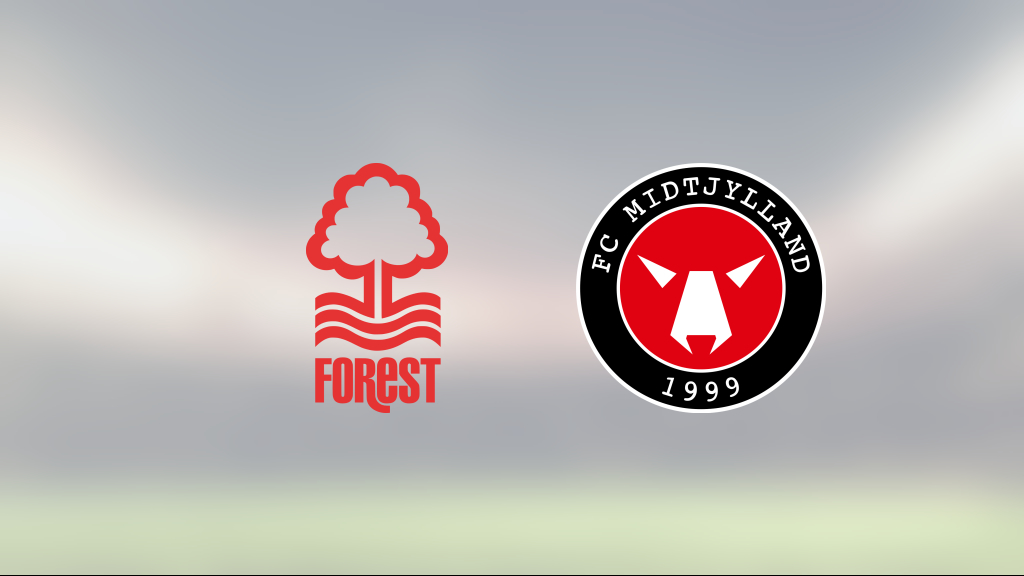 Nottingham Forest förlorade mot Midtjylland i första matchen