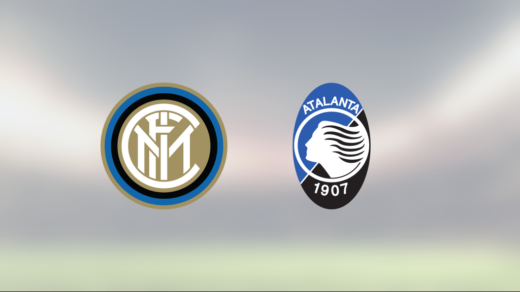 Kryss för Atalanta mot Inter efter Krstovics kvittering