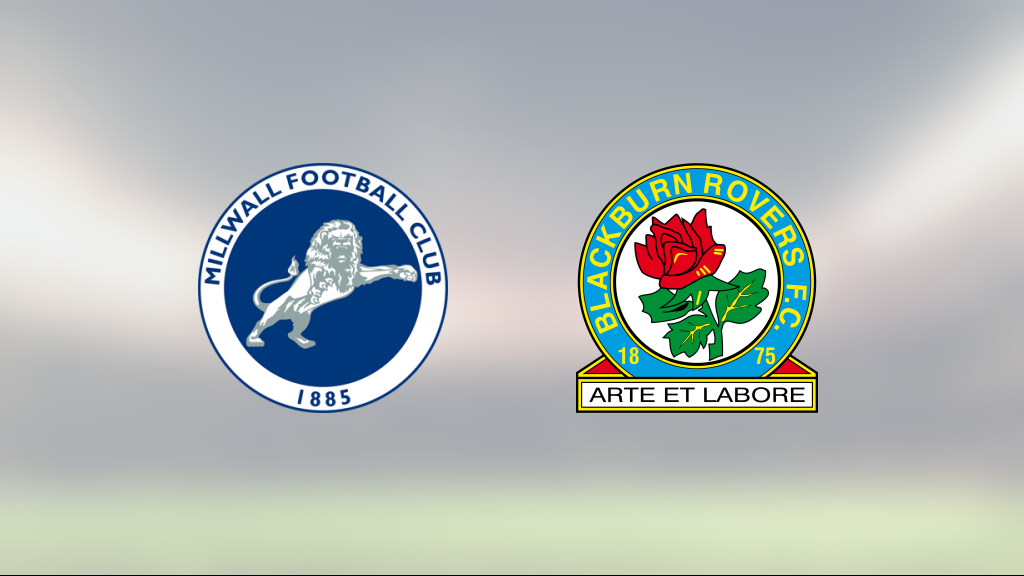 Blackburn avgjorde i andra halvlek mot Millwall