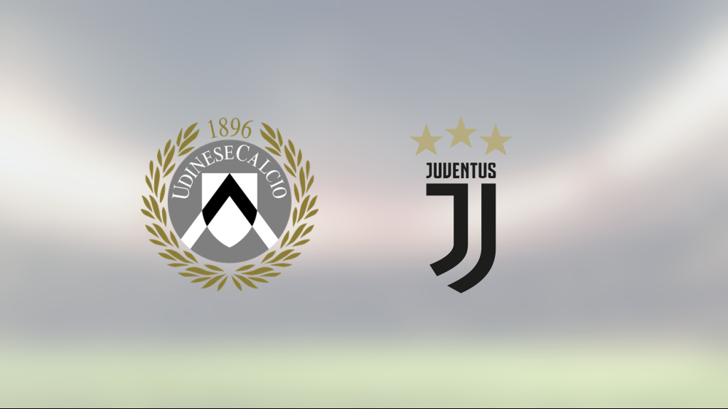 Juventus fina svit mot Udinese fortsätter