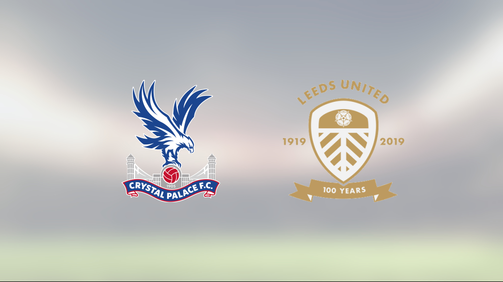 Delad pott när Leeds gästade Crystal Palace
