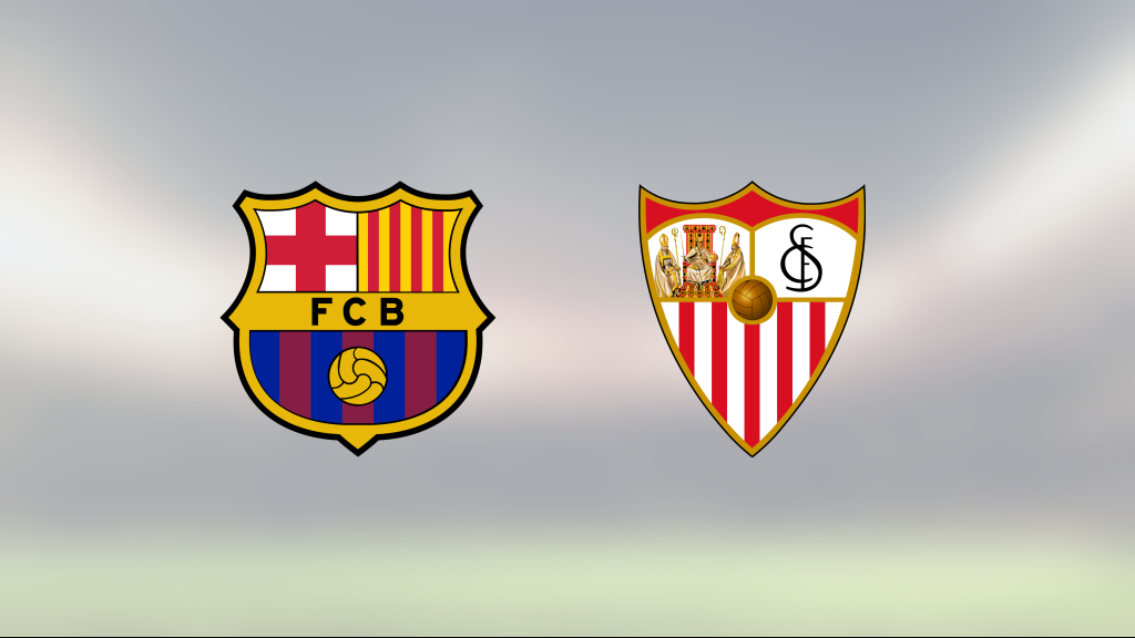 Fyra raka segrar för Barcelona – efter 5–2 mot Sevilla