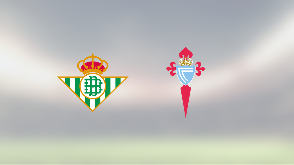 Hector Bellerins mål gav 1–1 för Real Betis mot Celta Vigo