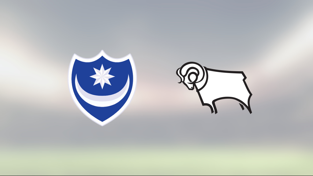 1–0-seger för Derby County mot Portsmouth – Sammie Szmodics matchhjälte