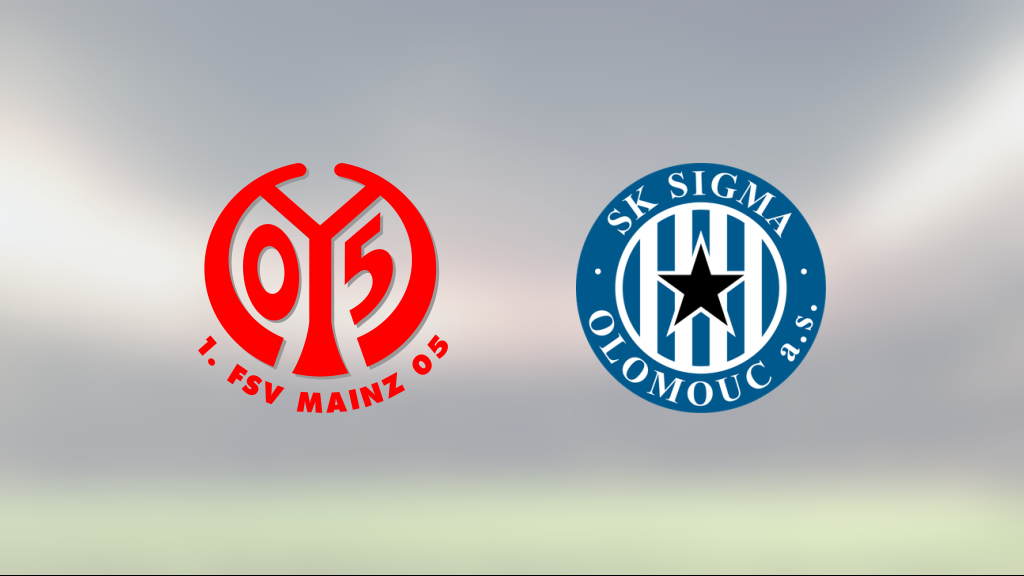 Mainz avgjorde i andra halvlek mot Sigma Olomouc