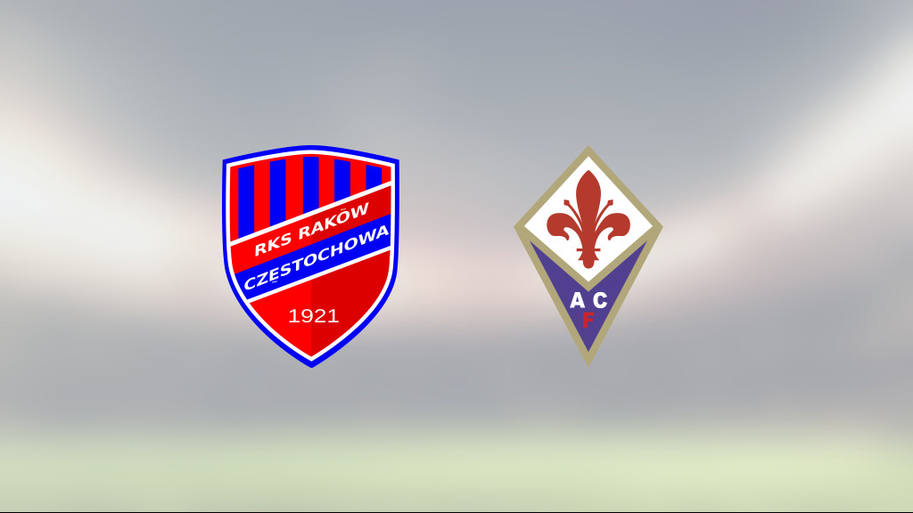 Fiorentina avgjorde i andra halvlek mot Rakow