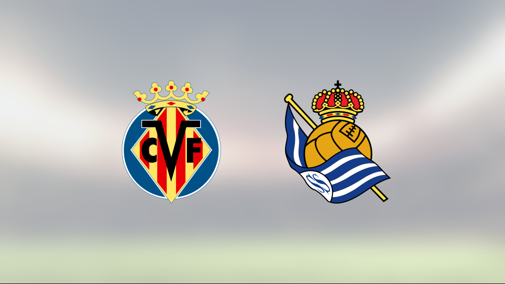 Villarreal vann med 3–1 mot Real Sociedad
