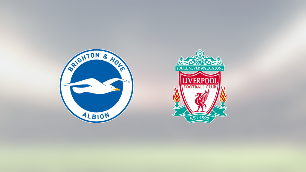 Knapp seger för Brighton – 2–1 mot Liverpool