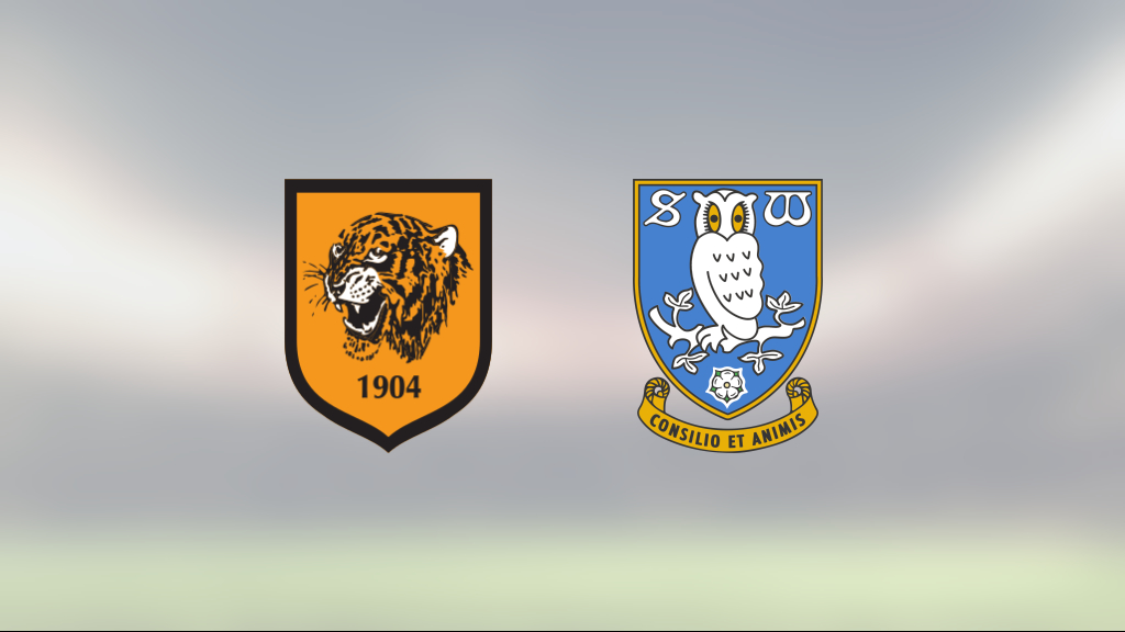 Hull tog kommandot från start mot Sheffield Wednesday