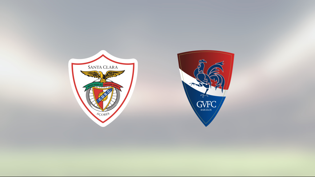 Vinicius matchhjälte för Santa Clara mot Gil Vicente