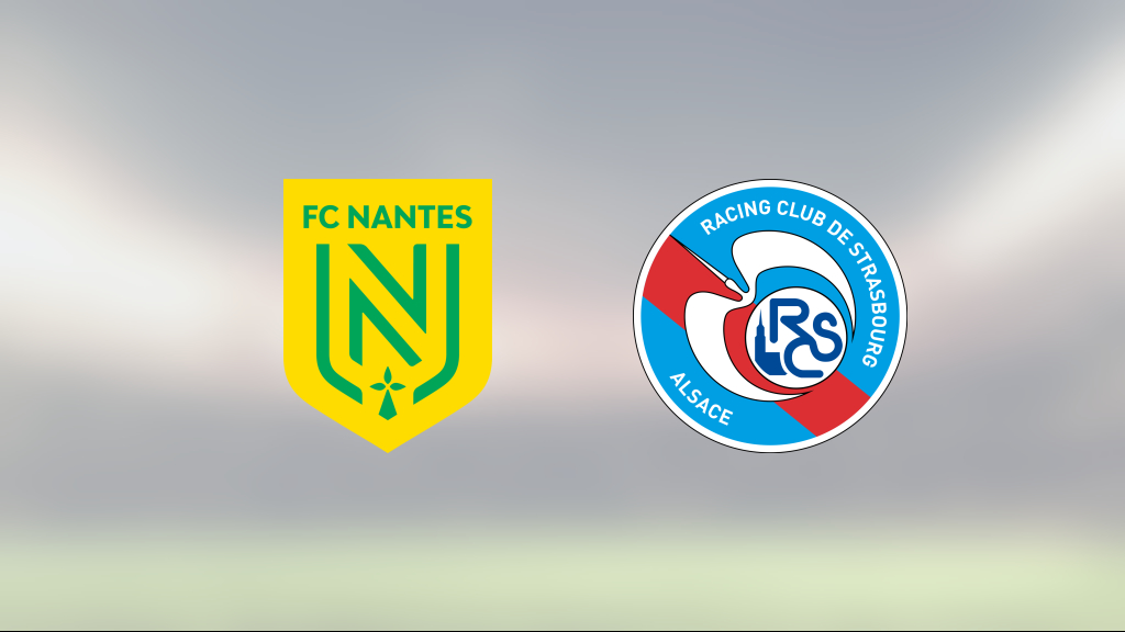 Strasbourgs starka svit mot Nantes fortsätter