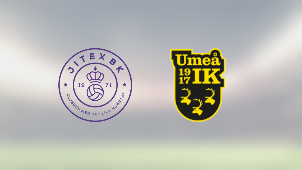 Cassandra Larsson gjorde två mål när Umeå vann mot Jitex BK