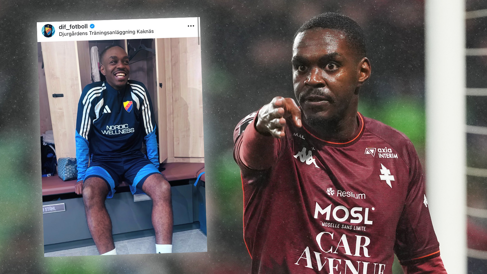 Beskedet: Joel Asoro har tränat med Djurgården