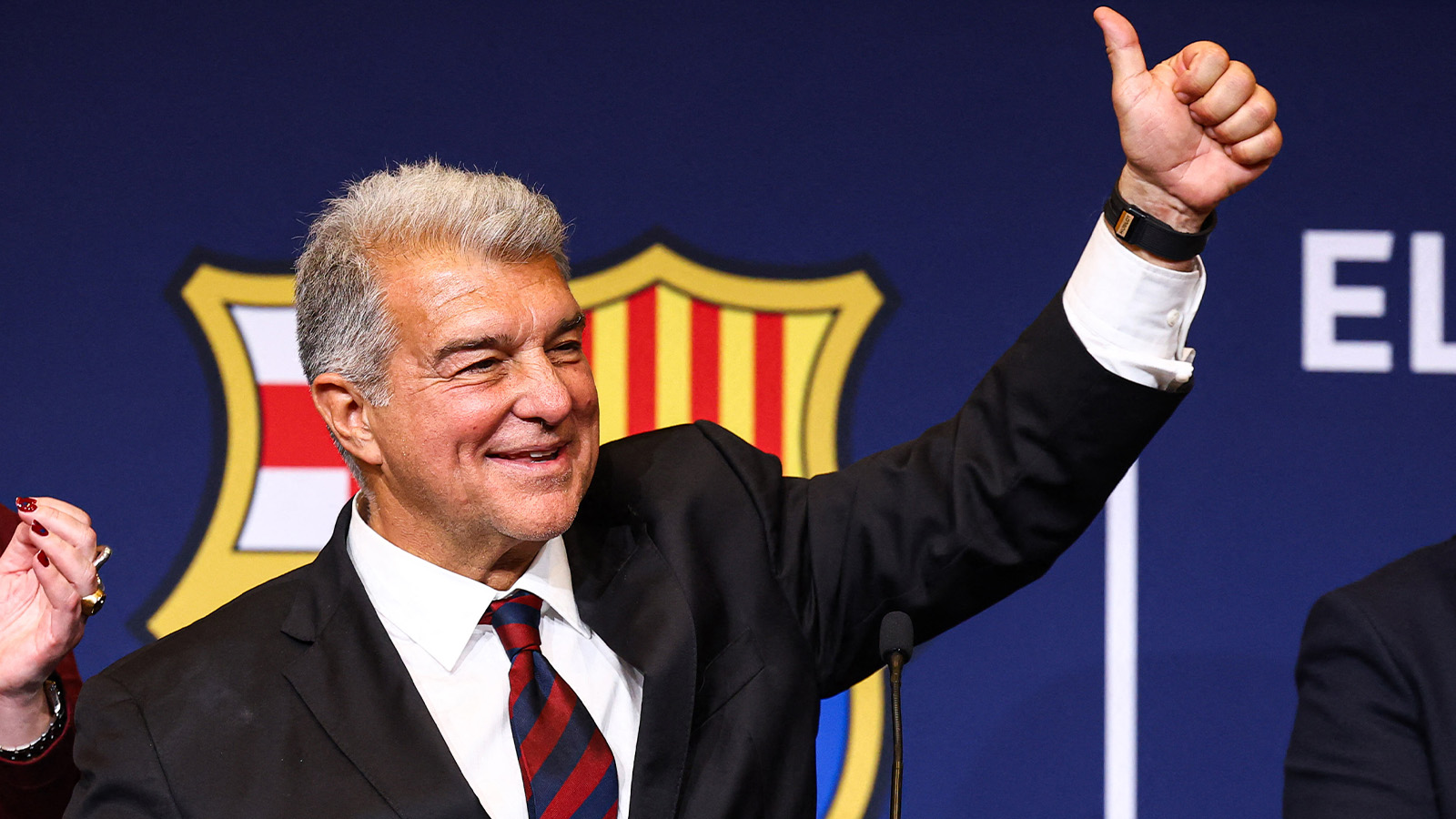 Klart: Laporta fortsatt president i Barcelona
