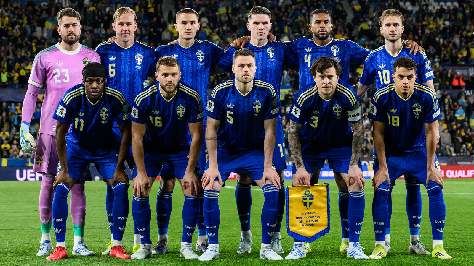 Klart: Sveriges tröjnummer spikade