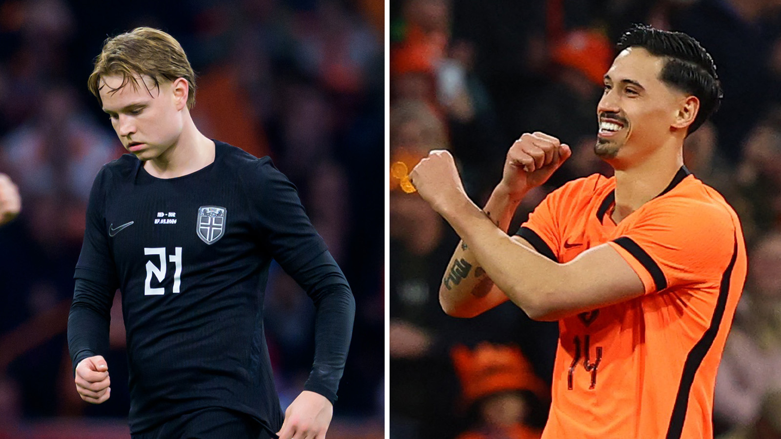 JUST NU: Norge förlorar en fotbollsmatch