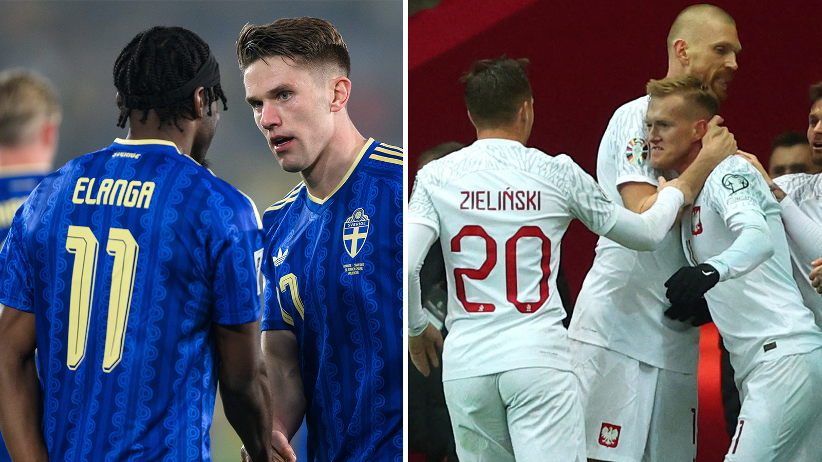 JUST NU: Här är Sveriges startelva i playoff-finalen