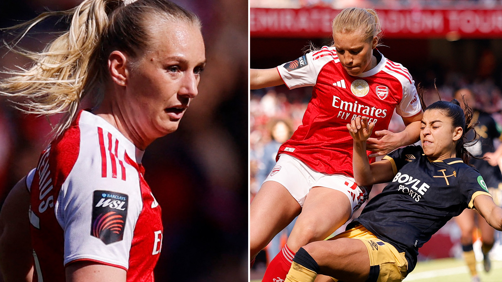 JUST NU: Blackstenius målskytt direkt – i Arsenals kross