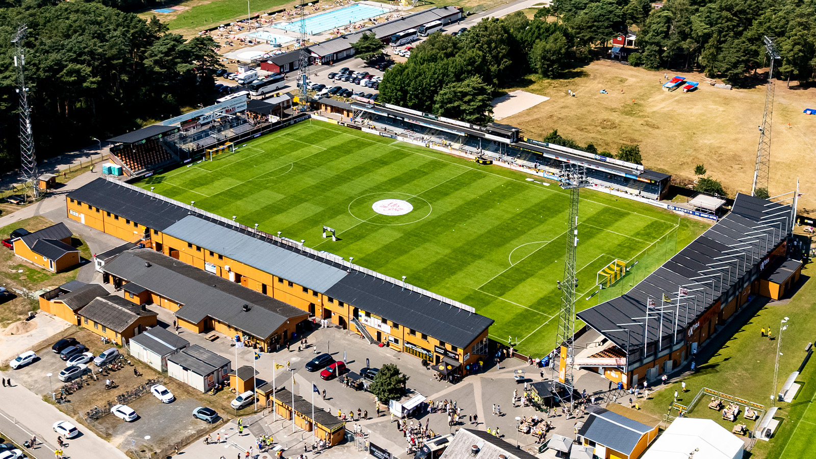 Polisen: Mjällby-Gais ska övervakas med drönare