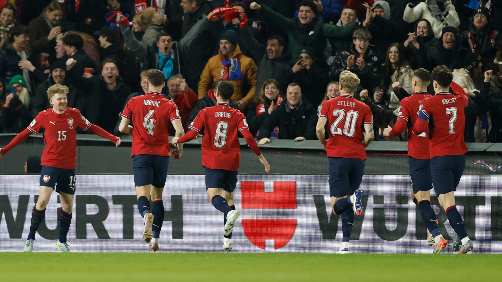 JUST NU: Drömstart för Tjeckien – tar ledningen mot Danmark