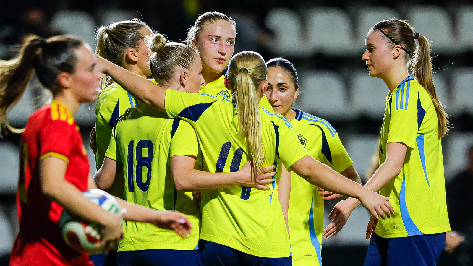 U23-landslaget till semifinal – efter seger mot Belgien