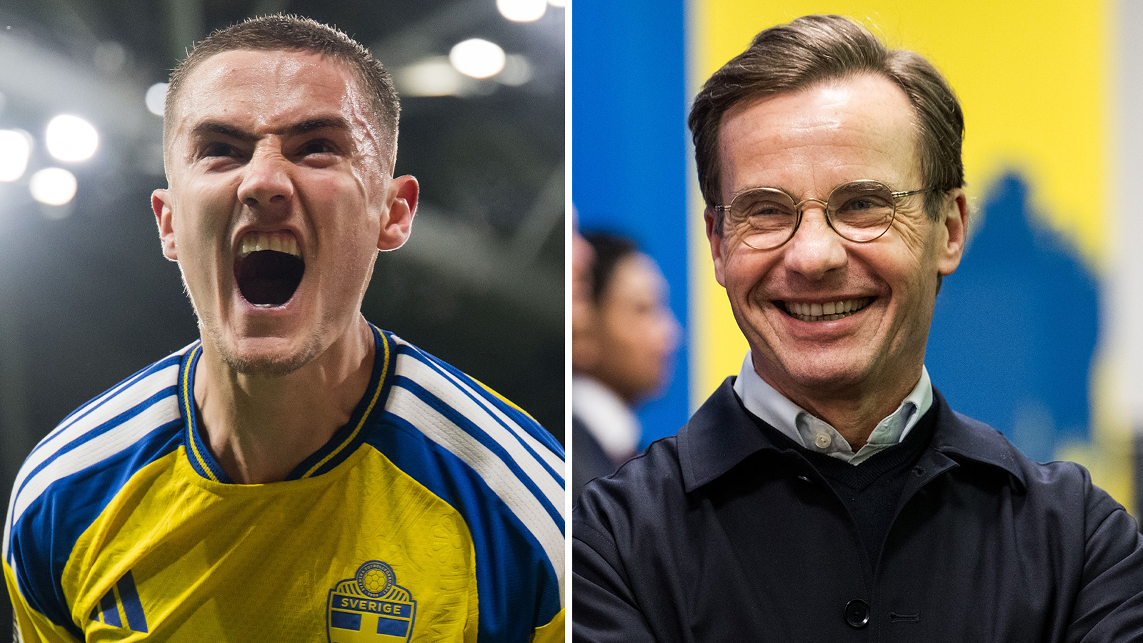 VM-hjälten sprutade ner statsministern med champagne