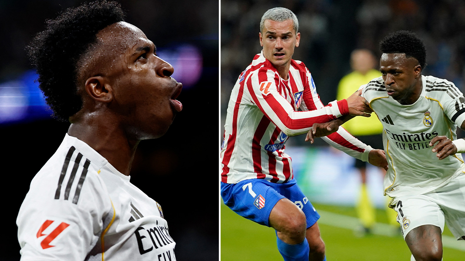 Real Madrid vann derbyt – Vini Junior tvåmålsskytt