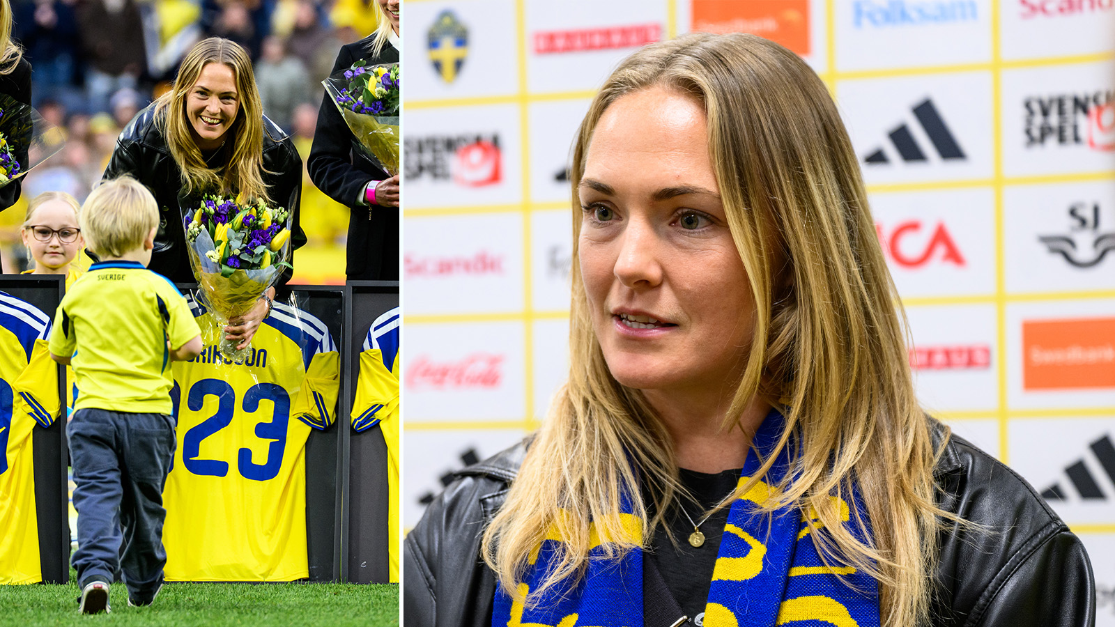 Magdalena Eriksson hyllades: ”Svårt att sätta ord på”