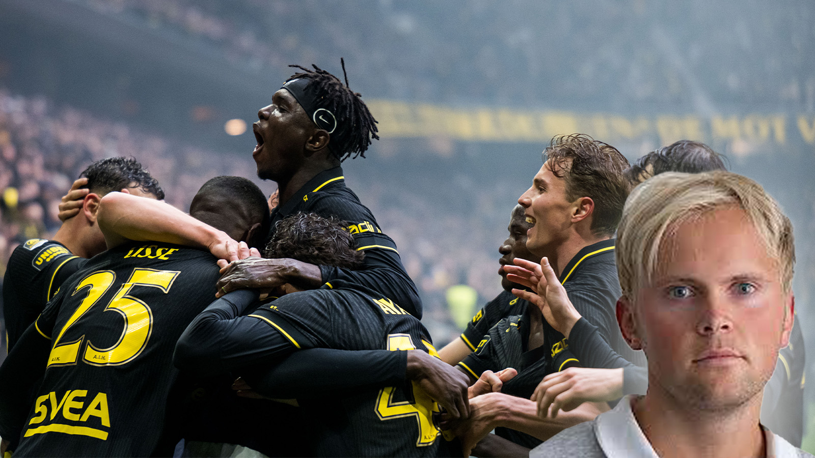 Chocken kring AIK – helt tagen av premiärhalvleken