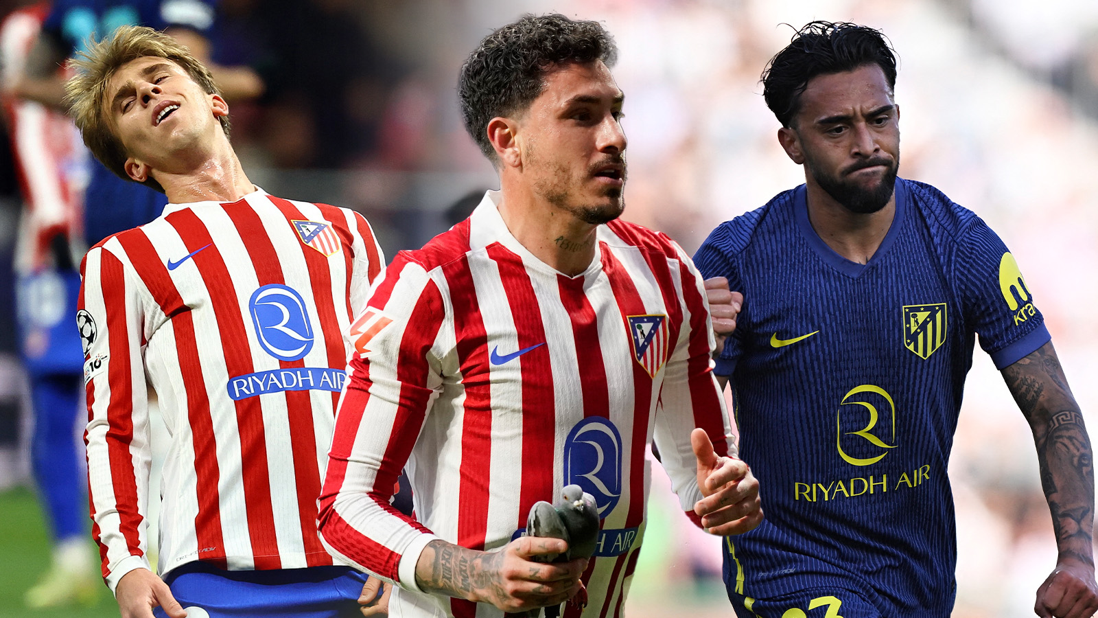 Trippla avbräck i Atletico-truppen mot Arsenal