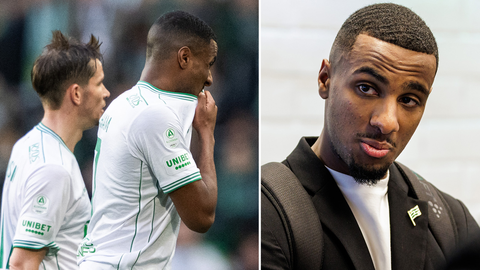 Ger inte upp derbyt – Abrahams ord efter skadan
