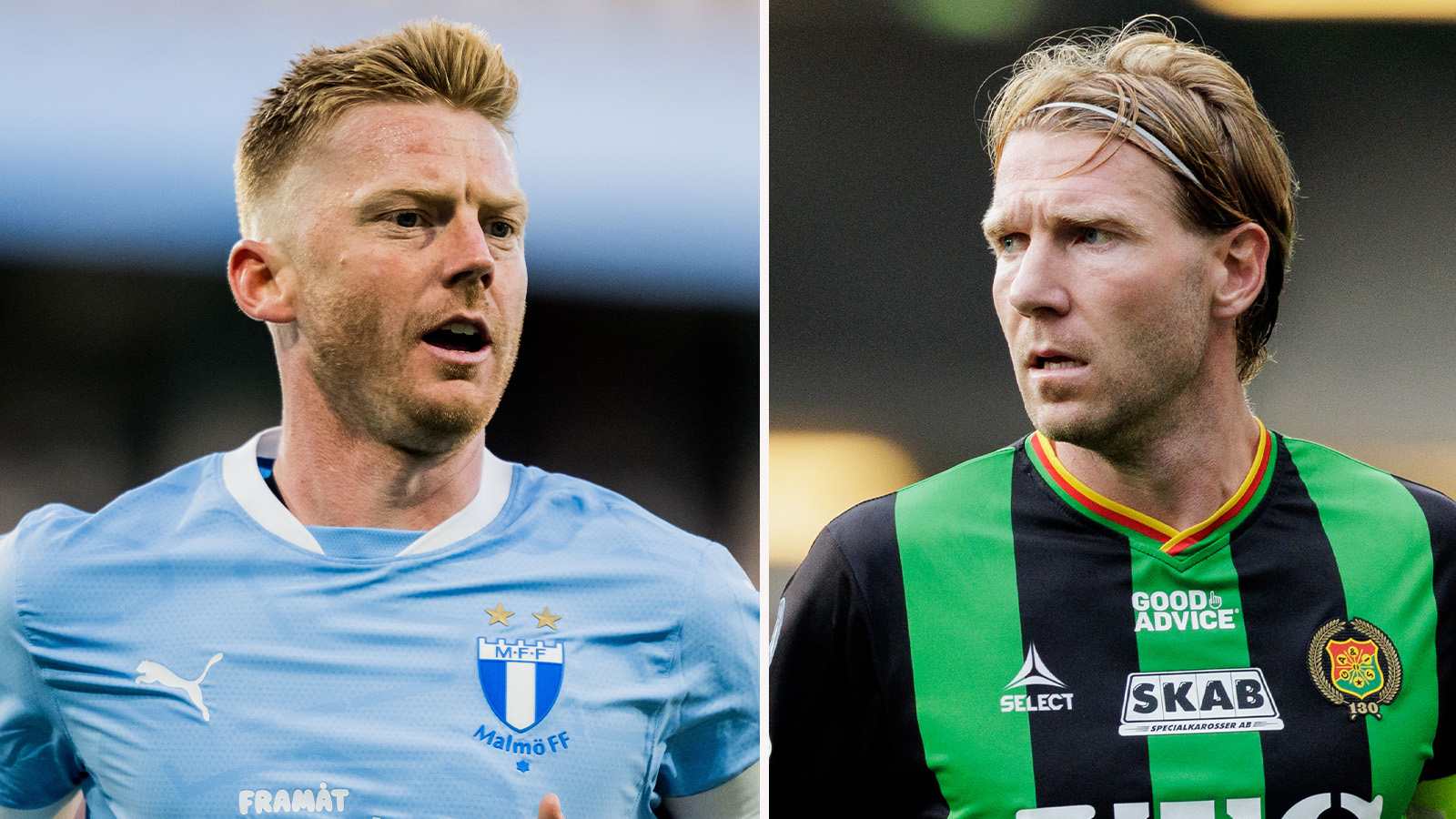 Malmö FF och Gais – två lag med skilda resor