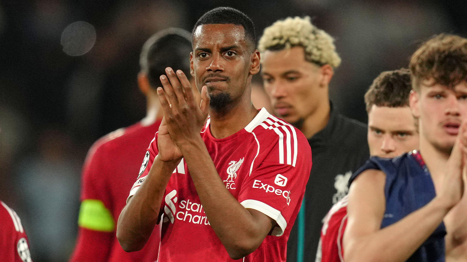 Alexander Isak gjorde comeback för Liverpool