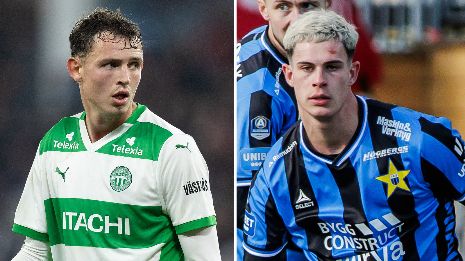 JUST NU: Här är elvorna till Arosderbyt