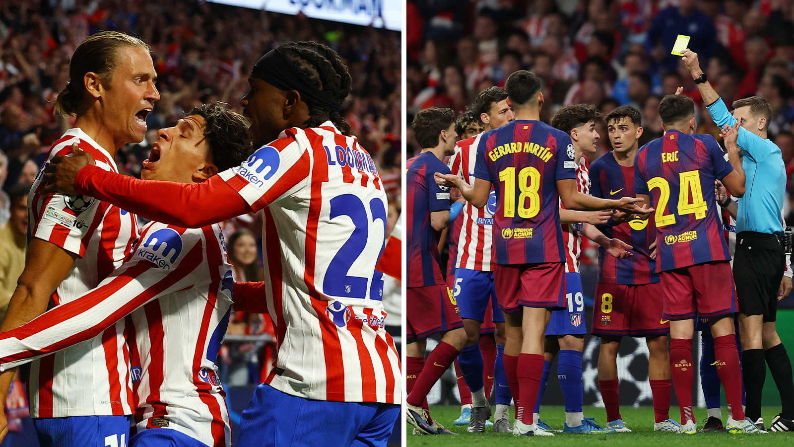 JUST NU: Atletico stod emot i Madrid – slog ut Barcelona