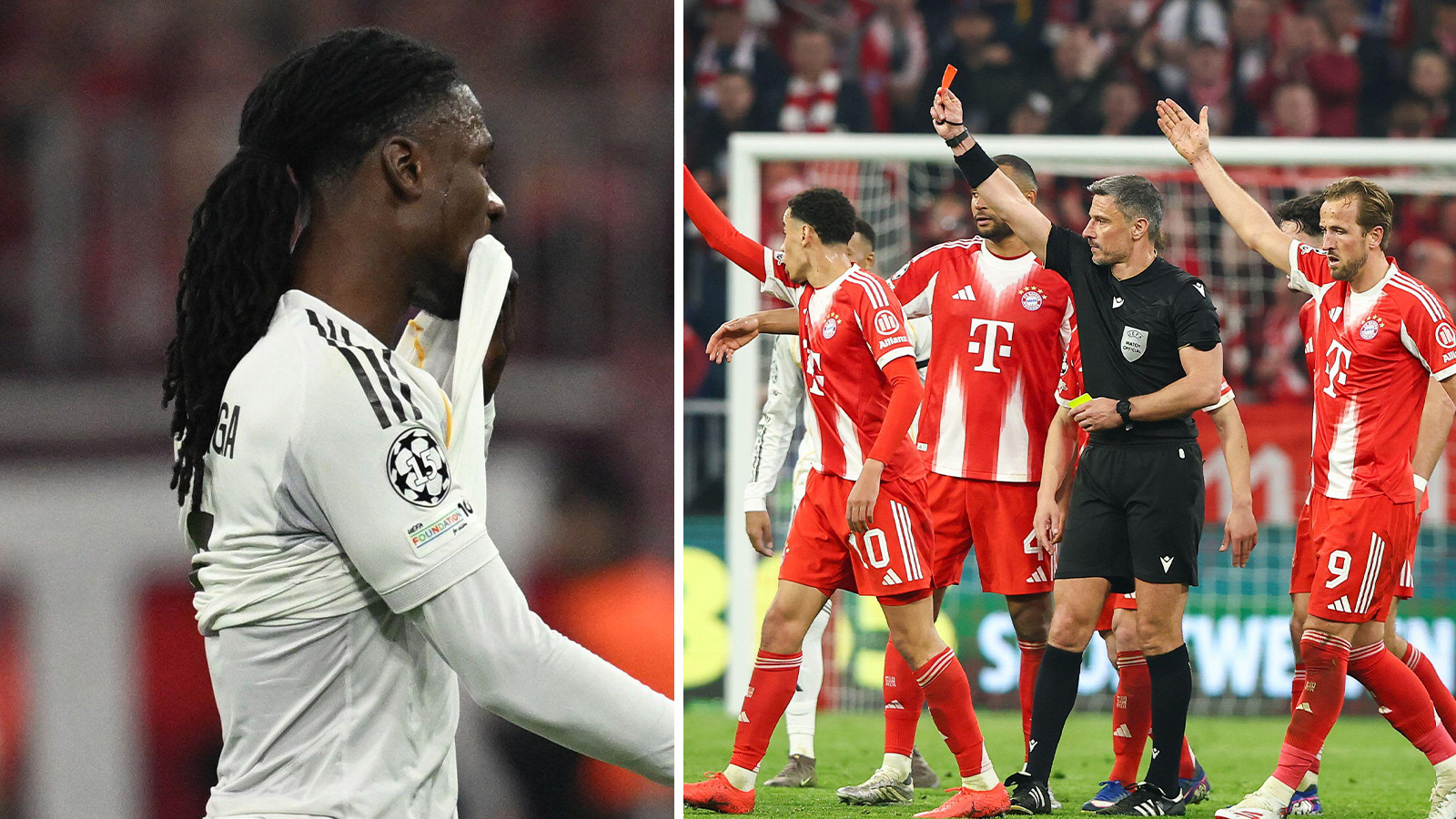 Stort ramaskri efter Camavingas röda kort: ”Oförklarligt”